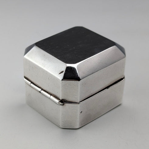 Vintage Sterling Silver Ring Box / Jewelry Box BIRKS